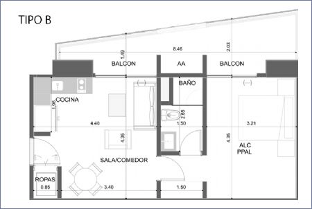 Imagen de Apartasuite Tipo B - Ambar Bio